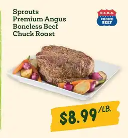Sprouts Farmers Market Sprouts Premium Angus Boneless Beef Chuck Roast offer