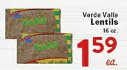 Rio Valley Market Verde Valle Lentils offer