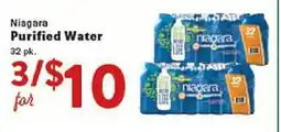 Rio Valley Market Niagara Purified Water offer