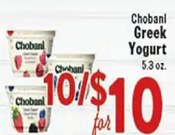 Rio Valley Market Chobani Greek Yogurt offer