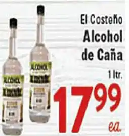 Rio Valley Market El Costeño Alcohol de Caña offer