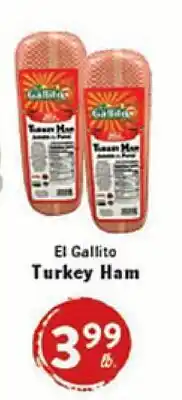 Rio Valley Market El Gallito Turkey Ham offer