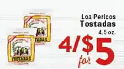Rio Valley Market Los Pericos Tostadas offer
