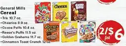 Rio Valley Market General Mills Cereal offer