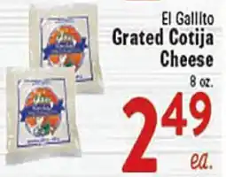 Rio Valley Market El Gallito Grated Cotija Cheese offer