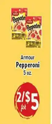 Rio Valley Market Armour Pepperoni offer