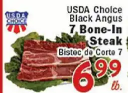 Rio Valley Market USDA Choice Black Angus 7 Bone-In Steak offer