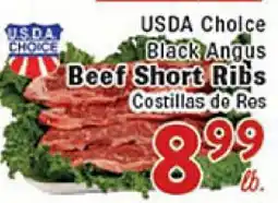 Rio Valley Market USDA Choice Black Angus Beef Short Ribs offer