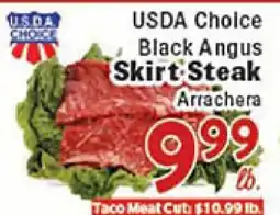 Rio Valley Market USDA Choice Black Angus Skirt Steak offer