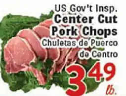 Rio Valley Market US Gov't Insp. Center Cut Pork Chops offer