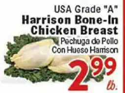 Rio Valley Market USA Grade A Harrison Bone-In Chicken Breast offer