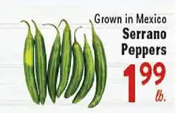 Rio Valley Market Serrano Peppers offer