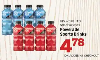 Market Basket Powerade Sports Drinks offer