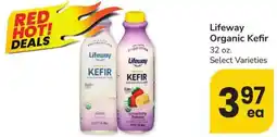 Albertsons Lifeway Organic Kefir offer