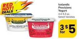 Albertsons Icelandic Provisions Yogurt offer