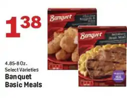 Market Basket Select Varieties Banquet Basic Meals offer