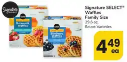 Albertsons Signature SELECT Waffles offer