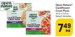 Albertsons Open Nature Cauliflower Crust Pizza offer