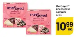Albertsons Overjoyed Cheesecake Sampler offer