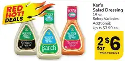 Albertsons Ken's Salad Dressing offer