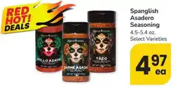 Albertsons Spanglish Asadero Seasoning offer