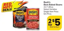 Albertsons Bush's Best Baked Beans offer