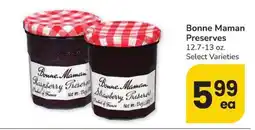 Albertsons Bonne Maman Preserves offer