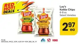 Albertsons Lay's Kettle Chips offer