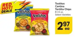 Albertsons Tostitos Cantina Tortilla Chips offer