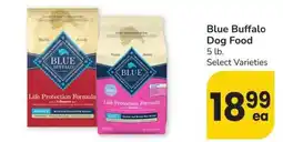 Albertsons Blue Buffalo Dog Food offer