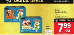 Albertsons Kauai Coffee K-Cup offer