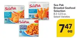 Albertsons Sea Pak Breaded Seafood Selection offer