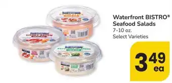 Albertsons Waterfront BISTRO Seafood Salads offer