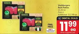 Albertsons Wahlburgers Beef Patties offer