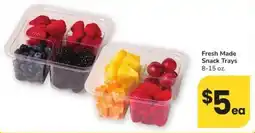 Albertsons Fresh Made Snack Trays offer