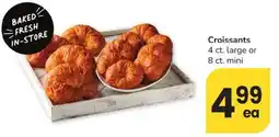 Albertsons Croissants offer