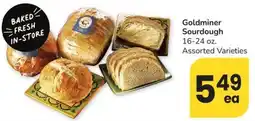 Albertsons Goldminer Sourdough offer