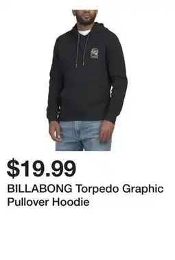 Marshalls BILLABONG Torpedo Graphic Pullover Hoodie offer