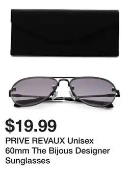 Marshalls PRIVE REVAUX Unisex 60mm The Bijous Designer Sunglasses offer