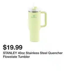 Marshalls STANLEY 40oz Stainless Steel Quencher Flowstate Tumbler offer