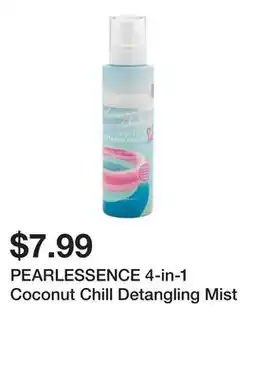 Marshalls PEARLESSENCE 4-in-1 Coconut Chill Detangling Mist offer