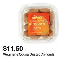 Wegmans Wegmans Cocoa Dusted Almonds offer
