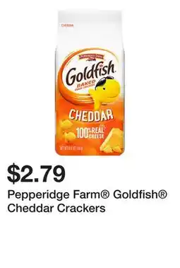Wegmans Pepperidge Farm Goldfish Cheddar Crackers offer