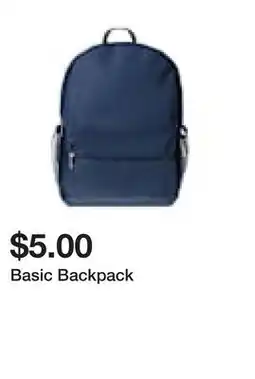 Five Below Basic Backpack offer