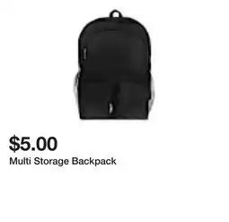 Five Below Multi Storage Backpack offer
