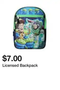 Five Below Licensed Backpack offer