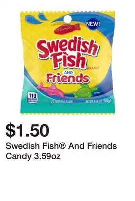Five Below Swedish Fish And Friends Candy 3.59oz offer