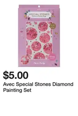 Five Below Avec Special Stones Diamond Painting Set offer