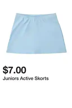 Five Below Juniors Active Skorts offer