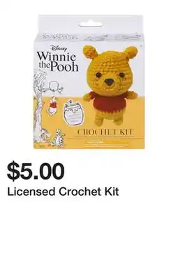 Five Below Licensed Crochet Kit offer